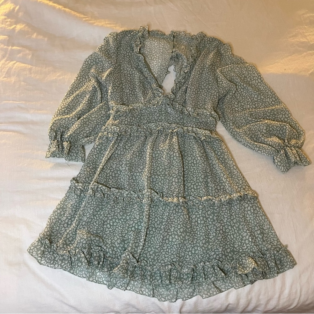 Spring mini dress - Picture 5 of 5